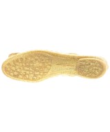 Salvatore Ferragamo（サルバトーレフェラガモ）バレエシューズ/オペラシューズ ゴールド サイズ:7(24.5cm位) レディース/2200670668014