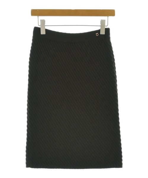 Salvatore Ferragamo(サルバトーレフェラガモ)ひざ丈スカート 茶 サイズ:XS/2200666669025
