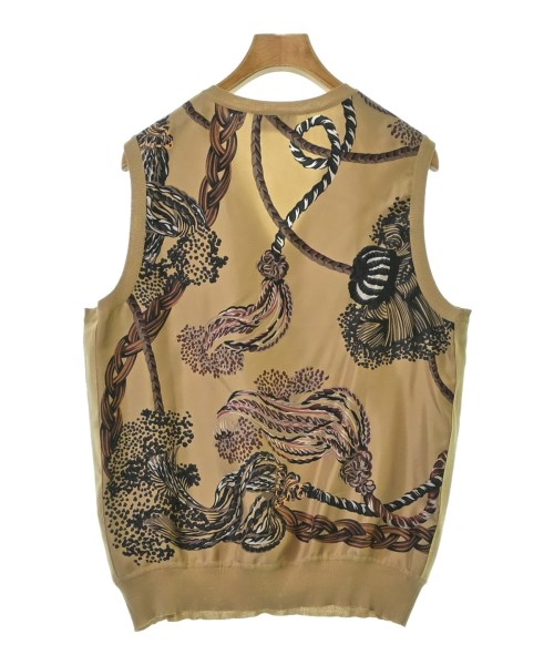 Salvatore Ferragamo（サルバトーレフェラガモ）ベスト 茶 サイズ:XL レディース/2200671122126