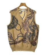 Salvatore Ferragamo（サルバトーレフェラガモ）ベスト 茶 サイズ:XL レディース/2200671122126
