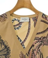 Salvatore Ferragamo（サルバトーレフェラガモ）ベスト 茶 サイズ:XL レディース/2200671122126
