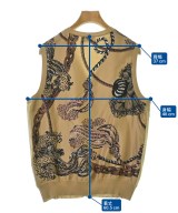 Salvatore Ferragamo（サルバトーレフェラガモ）ベスト 茶 サイズ:XL レディース/2200671122126