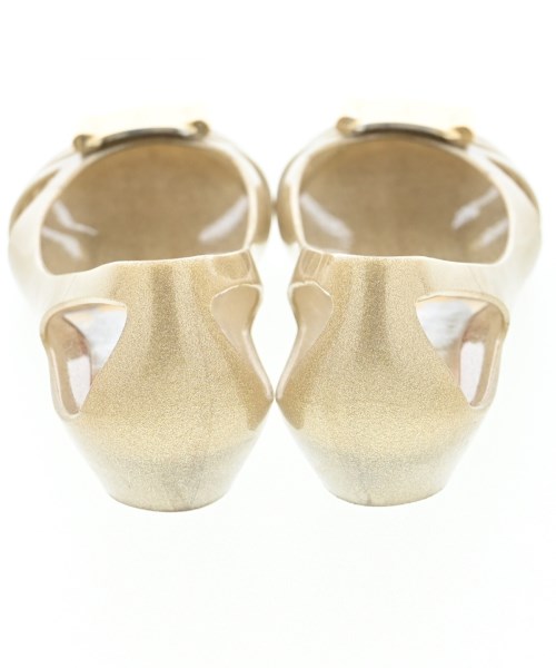 Salvatore Ferragamo（サルバトーレフェラガモ）バレエシューズ/オペラシューズ ゴールド サイズ:9(26cm位) レディース/2200671492250