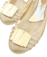 Salvatore Ferragamo（サルバトーレフェラガモ）バレエシューズ/オペラシューズ ゴールド サイズ:9(26cm位) レディース/2200671492250