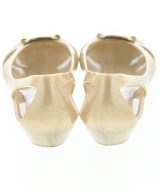 Salvatore Ferragamo（サルバトーレフェラガモ）バレエシューズ/オペラシューズ ゴールド サイズ:9(26cm位) レディース/2200671492250