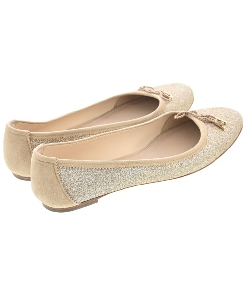 Salvatore Ferragamo（サルバトーレフェラガモ）バレエシューズ/オペラシューズ ゴールド サイズ:9(26cm位) レディース/2200671492267