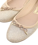 Salvatore Ferragamo（サルバトーレフェラガモ）バレエシューズ/オペラシューズ ゴールド サイズ:9(26cm位) レディース/2200671492267