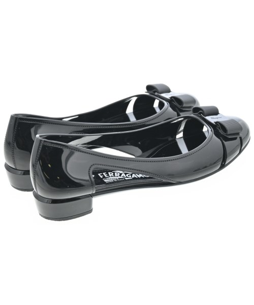 Salvatore Ferragamo（サルバトーレフェラガモ）バレエシューズ/オペラシューズ 黒 サイズ:9(26cm位) レディース/2200671492274