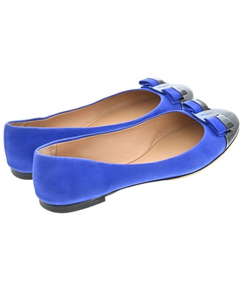 Salvatore Ferragamo（サルバトーレフェラガモ）バレエシューズ/オペラシューズ 青 サイズ:9(26cm位) レディース/2200671492328
