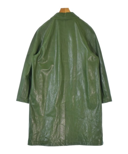 Salvatore Ferragamo（サルバトーレフェラガモ）ステンカラーコート 緑 サイズ:48(L位) メンズ/2200672052019