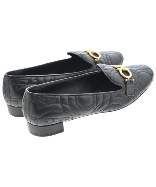 Salvatore Ferragamo（サルバトーレフェラガモ）バレエシューズ/オペラシューズ 黒 サイズ:6 1/2(24cm位) レディース/2200730084020