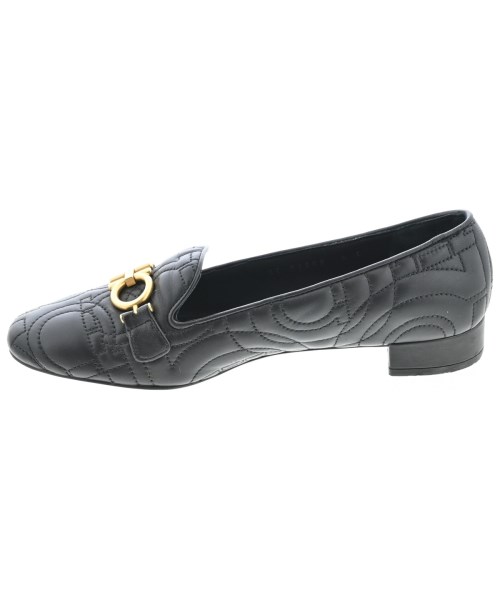 Salvatore Ferragamo（サルバトーレフェラガモ）バレエシューズ/オペラシューズ 黒 サイズ:6 1/2(24cm位) レディース/2200730084020