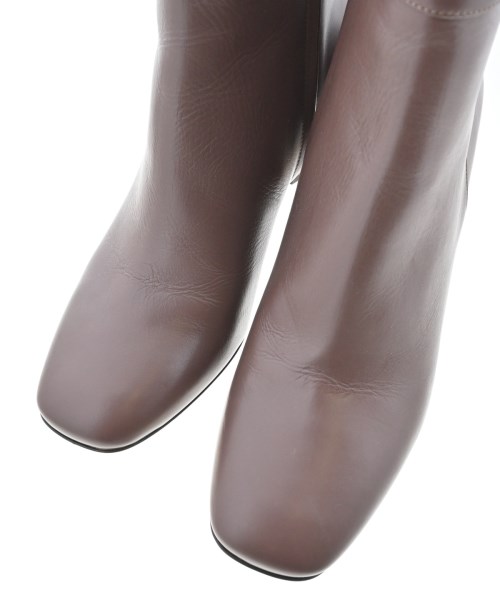 Salvatore Ferragamo（サルバトーレフェラガモ）ブーツ 茶 サイズ:7(24.5cm位) レディース/2200730413011