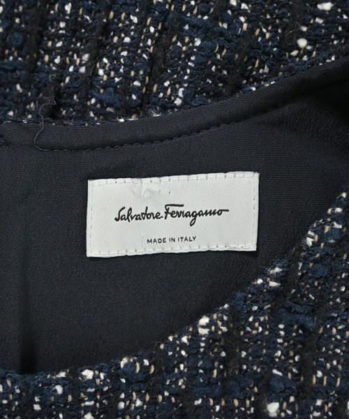 Salvatore Ferragamo（サルバトーレフェラガモ）ワンピース 紺 サイズ:40(M位) レディース/2200733922046