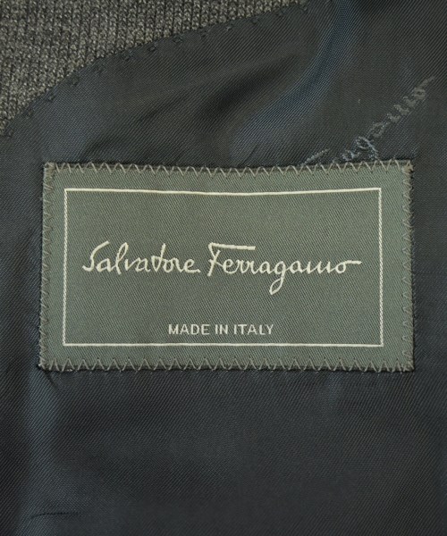 Salvatore Ferragamo（サルバトーレフェラガモ）テーラードジャケット 茶 サイズ:48(L位) メンズ/2200735115019