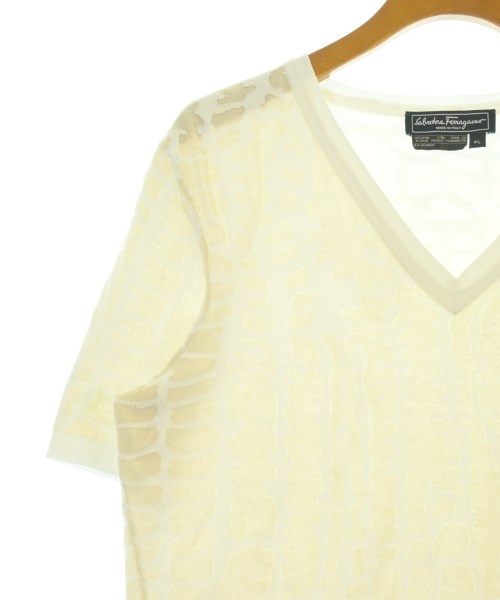 Salvatore Ferragamo（サルバトーレフェラガモ）ニット・セーター 白 サイズ:XL レディース/2200736015035