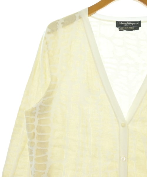 Salvatore Ferragamo（サルバトーレフェラガモ）カーディガン 白 サイズ:XL レディース/2200736015042