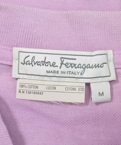 Salvatore Ferragamo（サルバトーレフェラガモ）ポロシャツ 紫 サイズ:M メンズ/2200720114089
