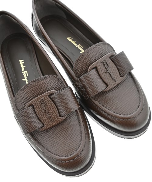 Salvatore Ferragamo（サルバトーレフェラガモ）ドレスシューズ/ローファー 茶 サイズ:5 1/2(23cm位) レディース/2200721538150