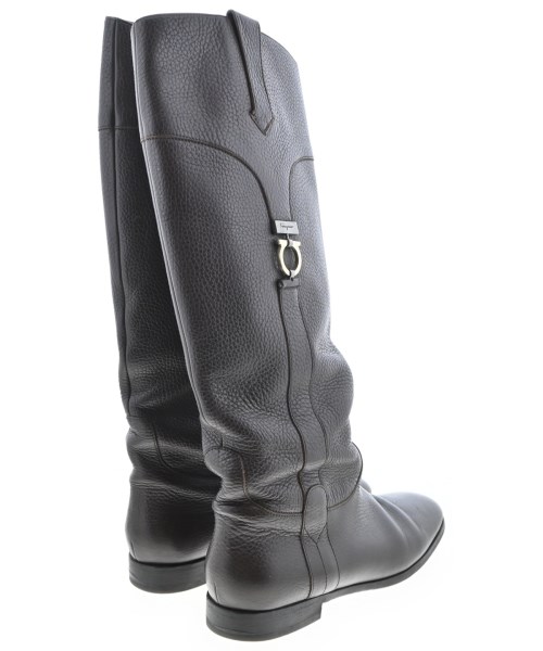 Salvatore Ferragamo（サルバトーレフェラガモ）ブーツ 茶 サイズ:8(25.5cm位) レディース/2200721743042