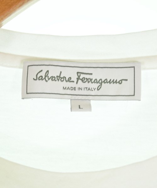 Salvatore Ferragamo（サルバトーレフェラガモ）Tシャツ・カットソー 白 サイズ:L メンズ/2200722693018