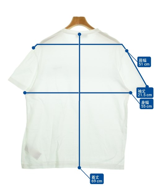 Salvatore Ferragamo（サルバトーレフェラガモ）Tシャツ・カットソー 白 サイズ:L メンズ/2200722693018