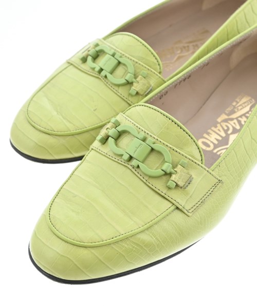 Salvatore Ferragamo（サルバトーレフェラガモ）ドレスシューズ/ローファー 緑 サイズ:6(23.5cm位) レディース/2200716377016