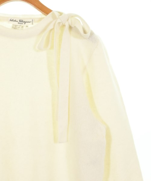 Salvatore Ferragamo（サルバトーレフェラガモ）ニット・セーター 白 サイズ:S レディース/2200719424199