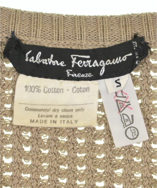 Salvatore Ferragamo（サルバトーレフェラガモ）ベスト/ノースリーブ ベージュ サイズ:S レディース/2200719424205