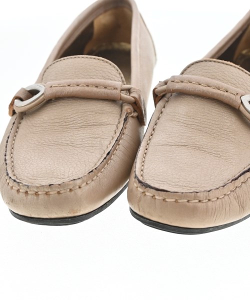 Salvatore Ferragamo（サルバトーレフェラガモ）ドレスシューズ/ローファー ベージュ サイズ:6 1/2(24cm位) レディース/2200720551112