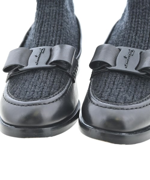 Salvatore Ferragamo（サルバトーレフェラガモ）ドレスシューズ/ローファー 黒 サイズ:6 1/2(24cm位) レディース/2200717603268