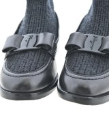Salvatore Ferragamo（サルバトーレフェラガモ）ドレスシューズ/ローファー 黒 サイズ:6 1/2(24cm位) レディース/2200717603268