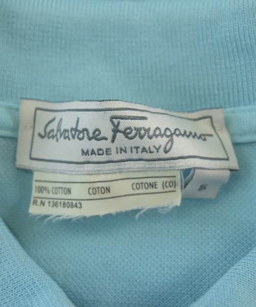 Salvatore Ferragamo（サルバトーレフェラガモ）ポロシャツ 青 サイズ:S メンズ/2200723020035