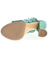 Salvatore Ferragamo（サルバトーレフェラガモ）サンダル 緑 サイズ:7 1/2(25cm位) レディース/2200724054343
