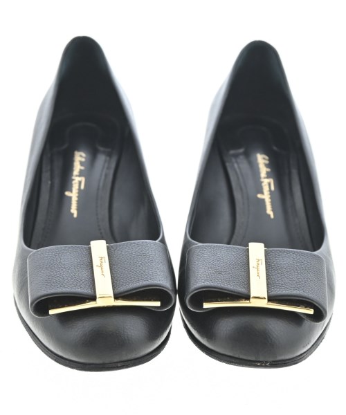 Salvatore Ferragamo（サルバトーレフェラガモ）パンプス 黒 サイズ:6(23.5cm位) レディース/2200726668036