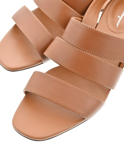 Salvatore Ferragamo（サルバトーレフェラガモ）サンダル 茶 サイズ:7 1/2(25cm位) レディース/2200726728174