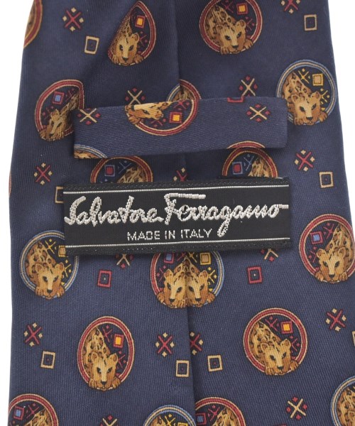 Salvatore Ferragamo（サルバトーレフェラガモ）ネクタイ 紺 サイズ:- メンズ/2200727546067