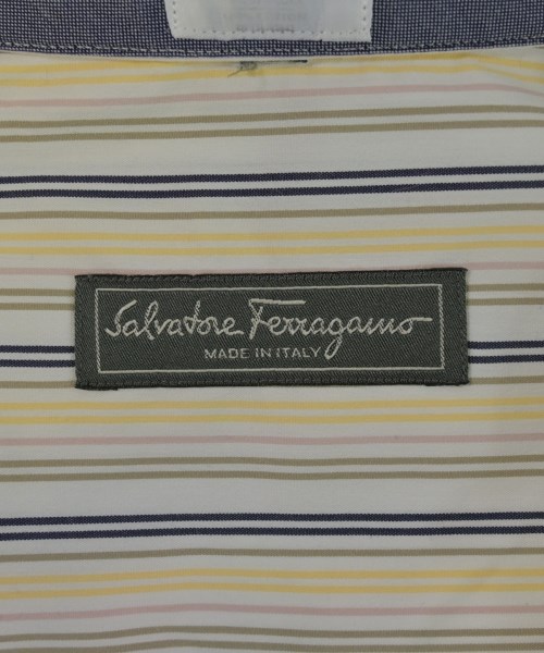 Salvatore Ferragamo（サルバトーレフェラガモ）カジュアルシャツ 白 サイズ:-(M位) メンズ/2200727591029