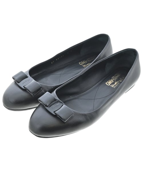 Salvatore Ferragamo(サルバトーレフェラガモ)パンプス 黒 サイズ:9(26cm位)/2200683531046