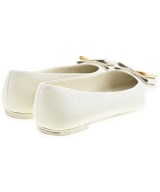 Salvatore Ferragamo（サルバトーレフェラガモ）パンプス 白 サイズ:9(26cm位) レディース/2200683531060