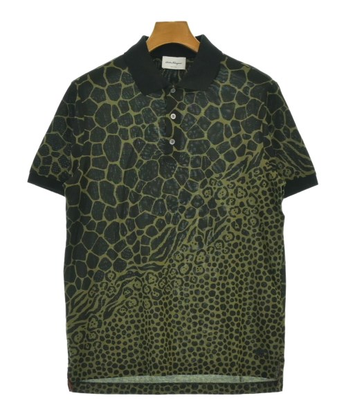 Salvatore Ferragamo(サルバトーレフェラガモ)ポロシャツ 黒 サイズ:S/2200685872048