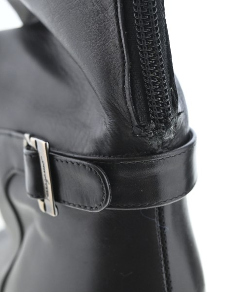 Salvatore Ferragamo（サルバトーレフェラガモ）ブーツ 黒 サイズ:8(25cm位) レディース/2200689418099