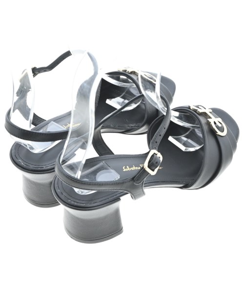 Salvatore Ferragamo（サルバトーレフェラガモ）サンダル 黒 サイズ:6(23.5cm位) レディース/2200686089056