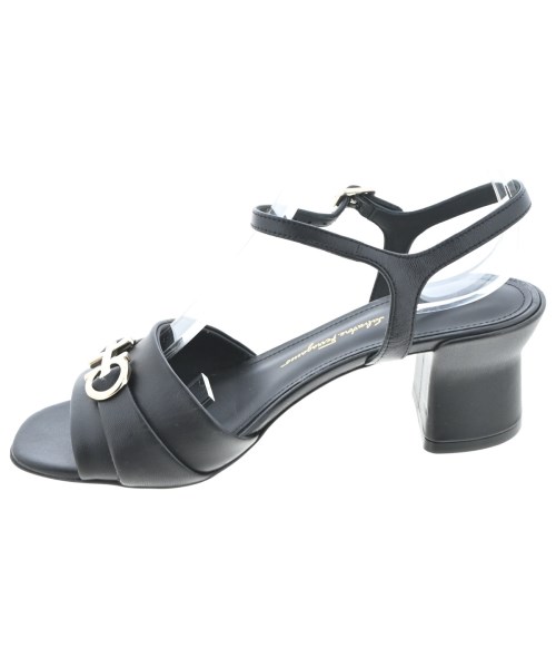 Salvatore Ferragamo（サルバトーレフェラガモ）サンダル 黒 サイズ:6(23.5cm位) レディース/2200686089056