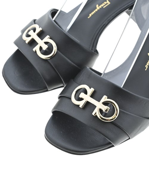 Salvatore Ferragamo（サルバトーレフェラガモ）サンダル 黒 サイズ:6(23.5cm位) レディース/2200686089056