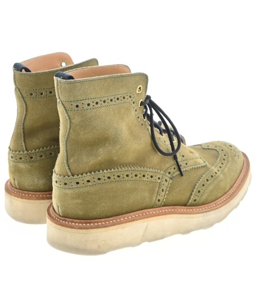 Tricker's（トリッカーズ）ブーツ カーキ サイズ:UK9(27.5cm位) メンズ/2200694988051