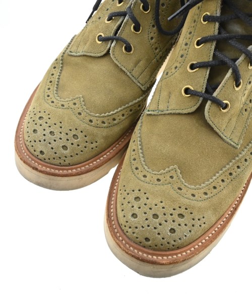Tricker's（トリッカーズ）ブーツ カーキ サイズ:UK9(27.5cm位) メンズ/2200694988051