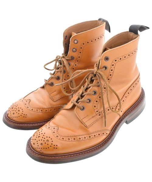 Tricker's(トリッカーズ)ブーツ ベージュ サイズ:UK8(26.5cm位)/2200651377010