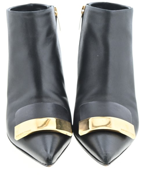 Sergio rossi（セルジオロッシ）ブーティ 黒 サイズ:35 1/2(22.5cm位) レディース/2200639441016