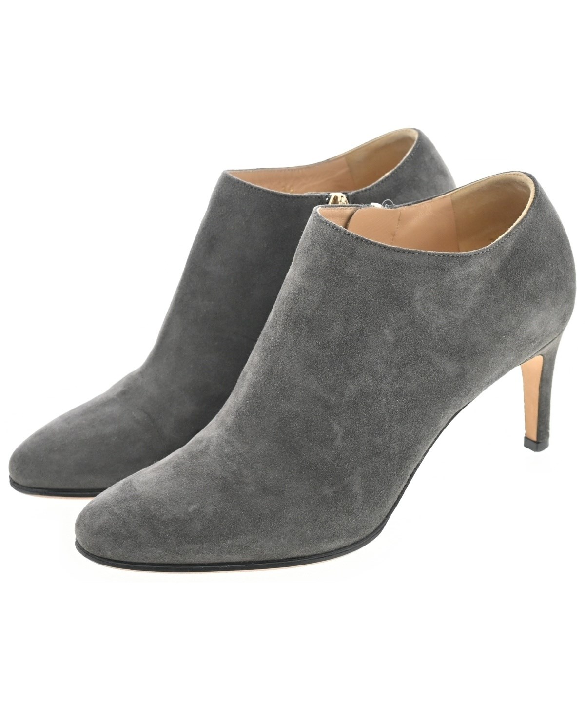 新品級！Sergio Rossi ブーティー ベージュ 36 (約23cm) Sergio rossi（セルジオロッシ）ブーティ グレー サイズ:36(23cm位